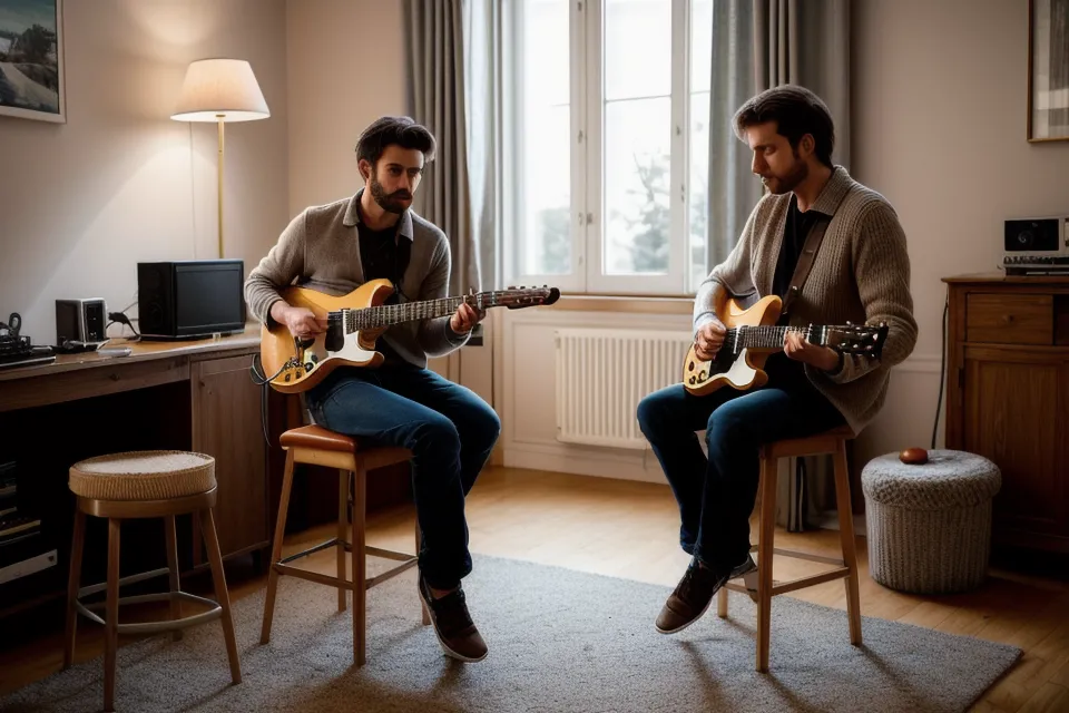Réglage du buffer à 128 samples sur un logiciel d'enregistrement guitare sans latence