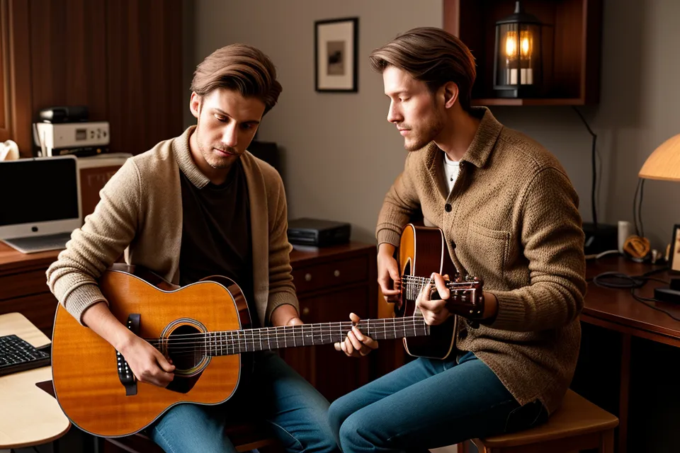 Home studio débutant : accorder sa guitare acoustique après la pose de cordes neuves