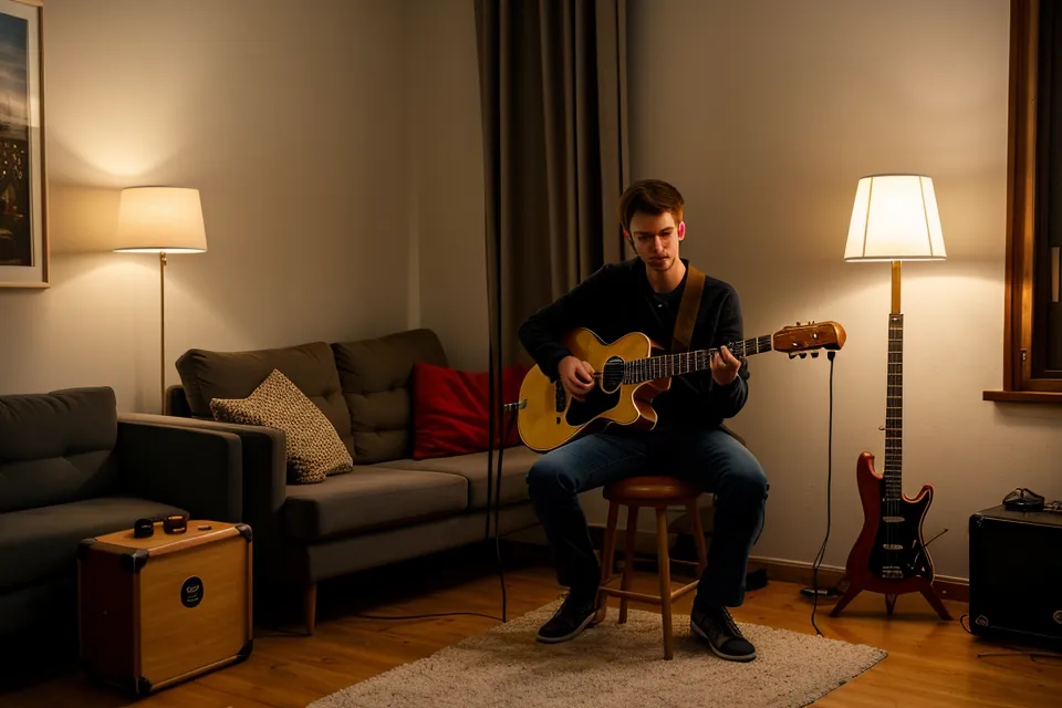 Power chords guitare électrique : première position d'accord de puissance pour débutant