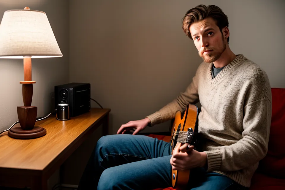 Voyant rouge de saturation sur une interface audio, signe de clipping à corriger pour un son de guitare propre