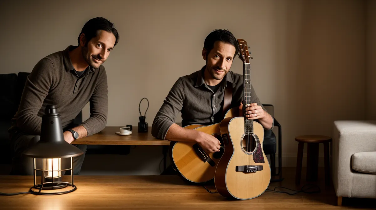 Posture guitare acoustique chez un débutant : éviter les douleurs au poignet
