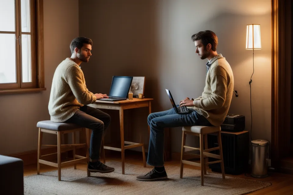 Casque et interface audio prêts sur un bureau, pour une session guitare improvisée entre deux obligations